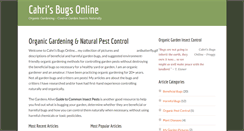 Desktop Screenshot of organicgardensite.com